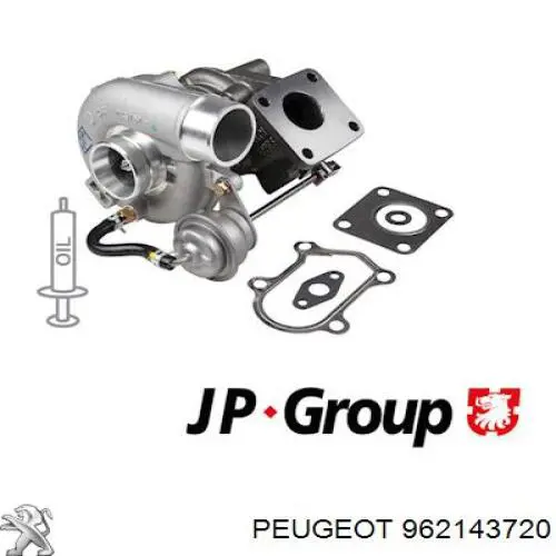 Turbocompresor Peugeot/Citroen 962143720 precio, desde 187,19 EUR