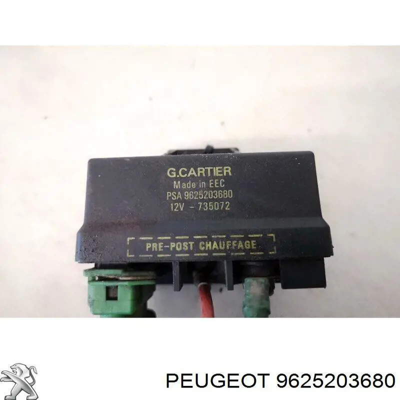 Relé de bujía de precalentamiento Peugeot/Citroen 9625203680 precio, desde 47,92 EUR