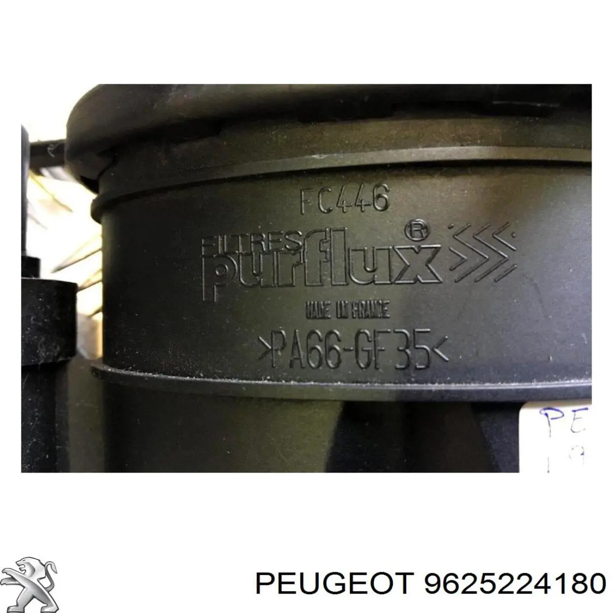 9625224180 Peugeot/Citroen filtro de combustible