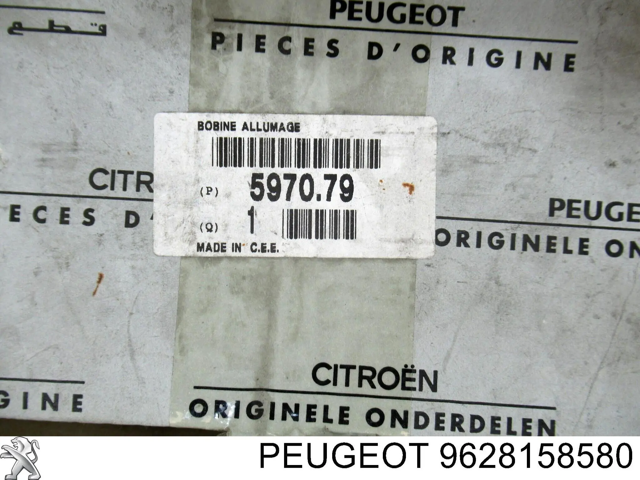 Bobina de chispa Peugeot/Citroen 9628158580 precio, desde 33,40 EUR