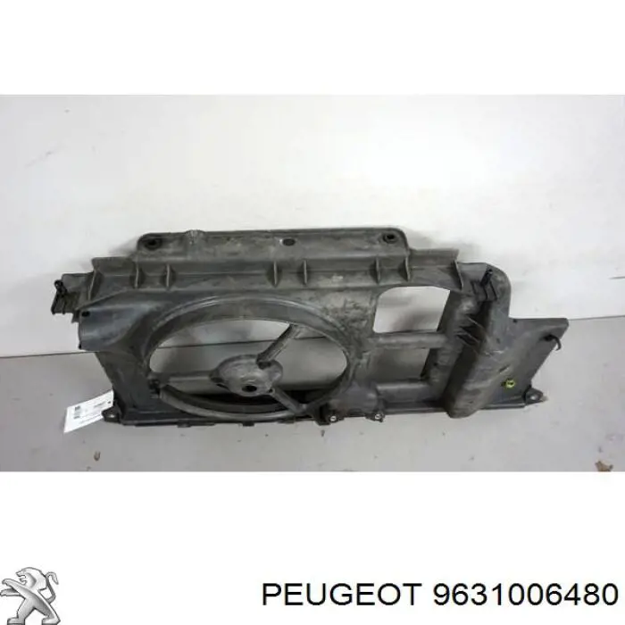 9631006480 Peugeot/Citroen soporte de radiador completo