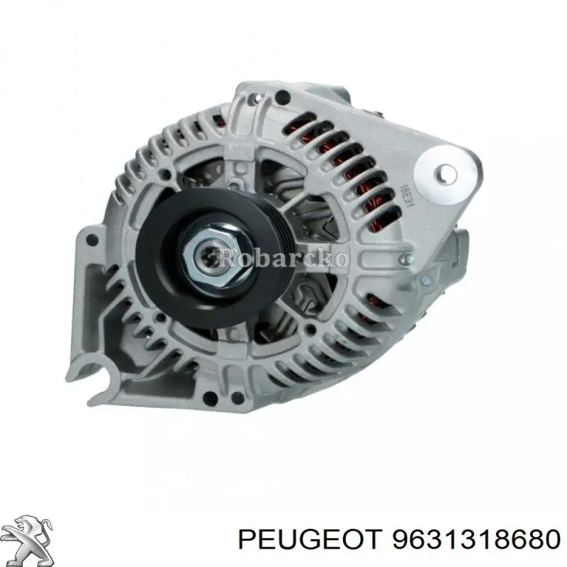 9631318680 Peugeot/Citroen alternador