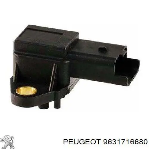 9631716680 Peugeot/Citroen sensor de presion del colector de admision