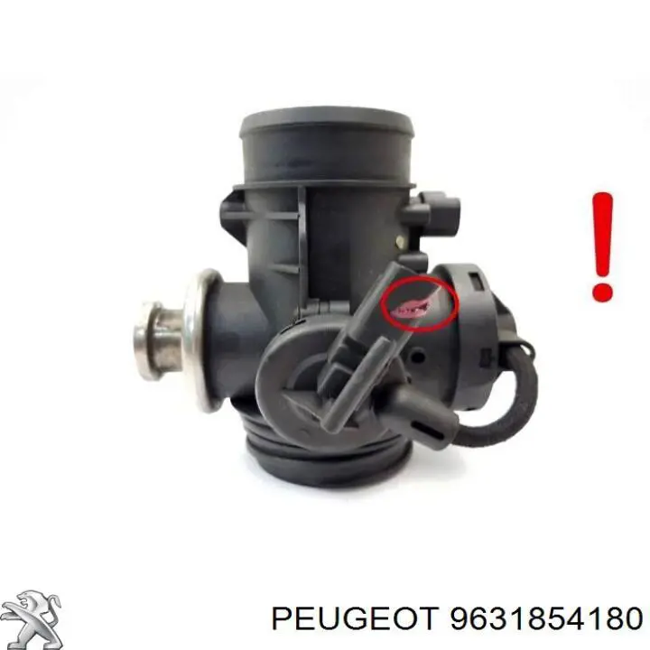 Válvula EGR 9638111580 Peugeot/Citroen