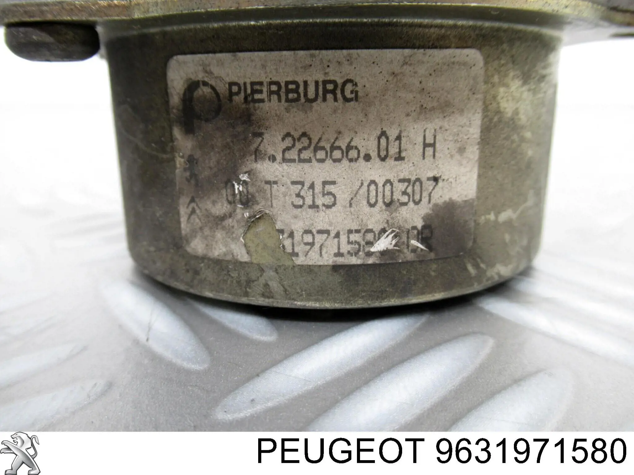 Depresor de freno  Peugeot/Citroen 9631971580