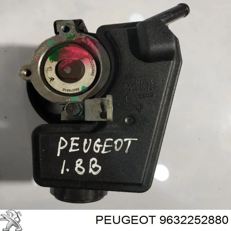 9632252880 Peugeot/Citroen bomba hidráulica de dirección