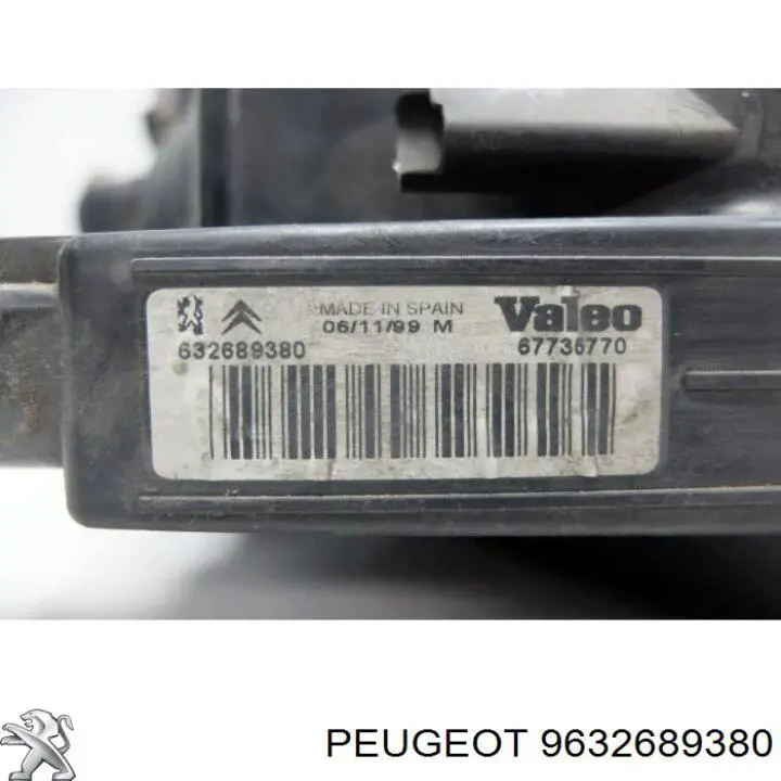 Comprar 9632689380 Peugeot/Citroen Faro delantero izquierdo