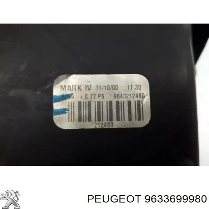 Peugeot/Citroen 9633699980