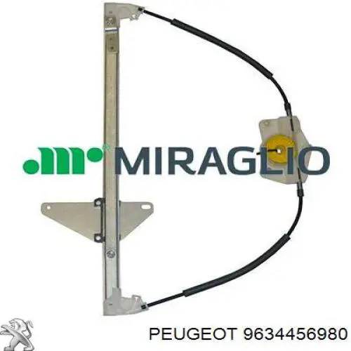 Mecanismo elevalunas delantero izquierdo Peugeot/Citroen 9634456980 precio, desde 39,98 EUR