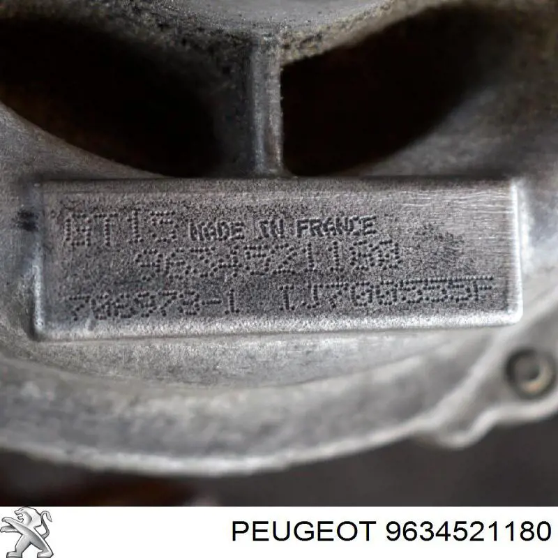 9634521180 Peugeot/Citroen turbocompresor
