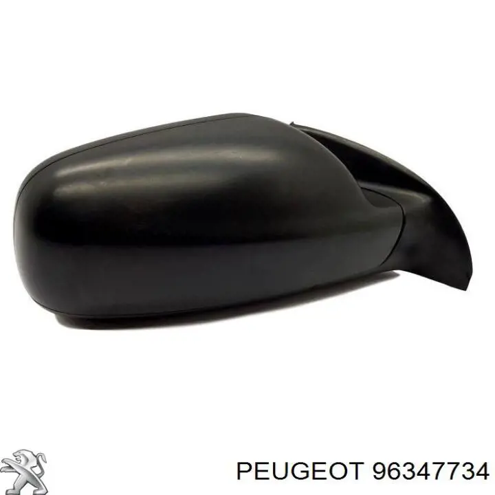 96347734 Peugeot/Citroen espejo retrovisor derecho