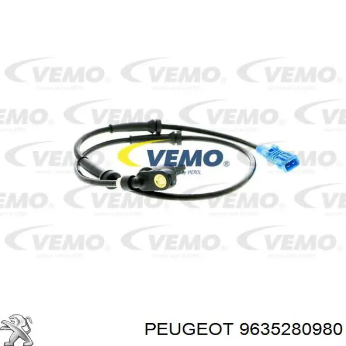 9635280980 Peugeot/Citroen sensor abs trasero