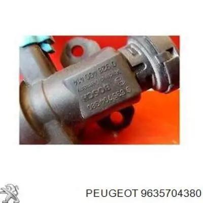 Comprar 9635704380 Peugeot/Citroen Válvula solenoide de control de presión de sobrealimentación