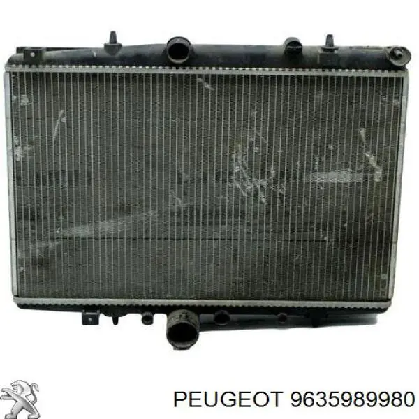 9635989980 Peugeot/Citroen radiador refrigeración del motor