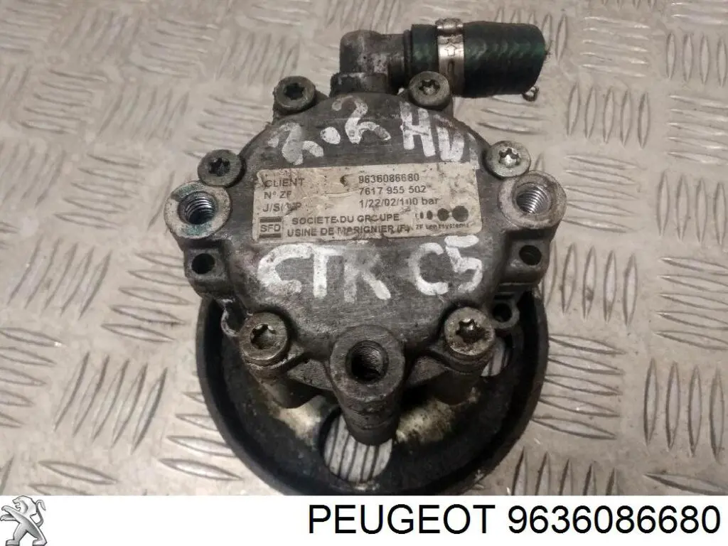 Bomba de dirección asistida  Peugeot/Citroen 9636086680 precio, desde 27,59 EUR
