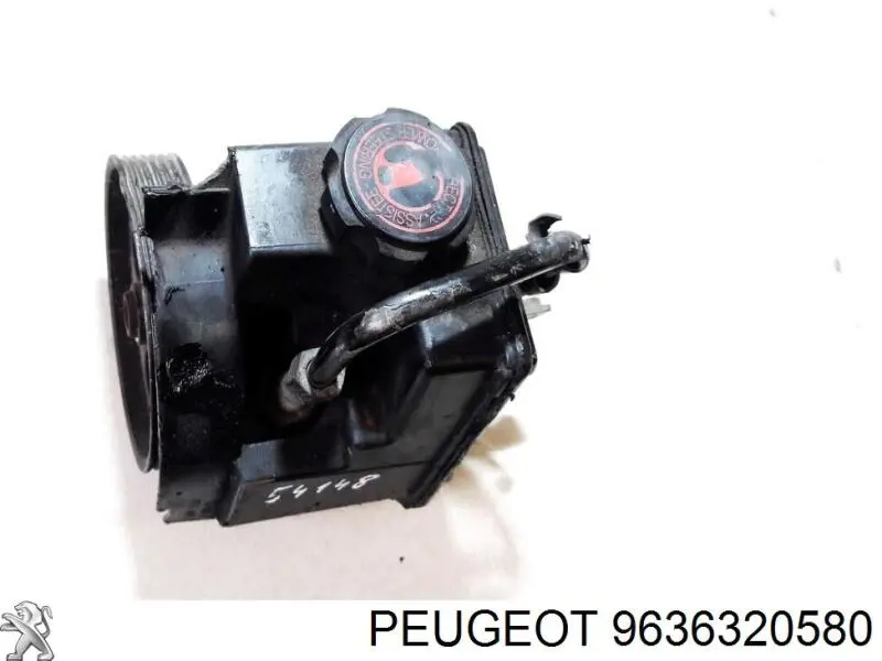 Bomba de dirección hidráulica Peugeot/Citroen 9636320580