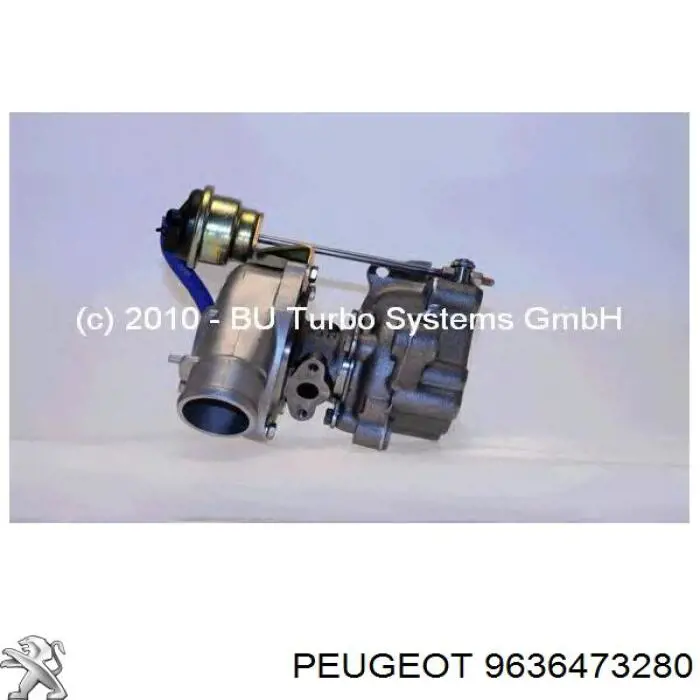 9636473280 Peugeot/Citroen turbocompresor