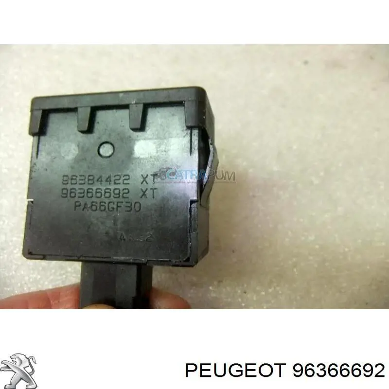 Botón del regulador de altura de faros Peugeot/Citroen 96366692 precio, desde 21,78 EUR