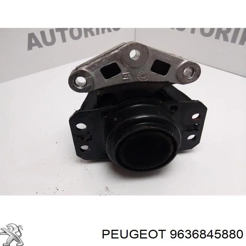 9636845880 Peugeot/Citroen Cojín del motor superior derecho