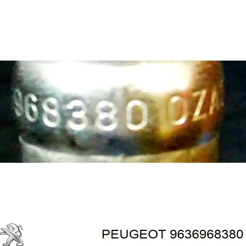 9636968380 Peugeot/Citroen sonda lambda sensor de oxigeno post catalizador