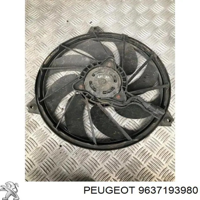 9637193980 Peugeot/Citroen ventilador del motor