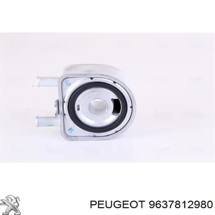 Radiador de aceite debajo del filtro 9637812980 Peugeot/Citroen