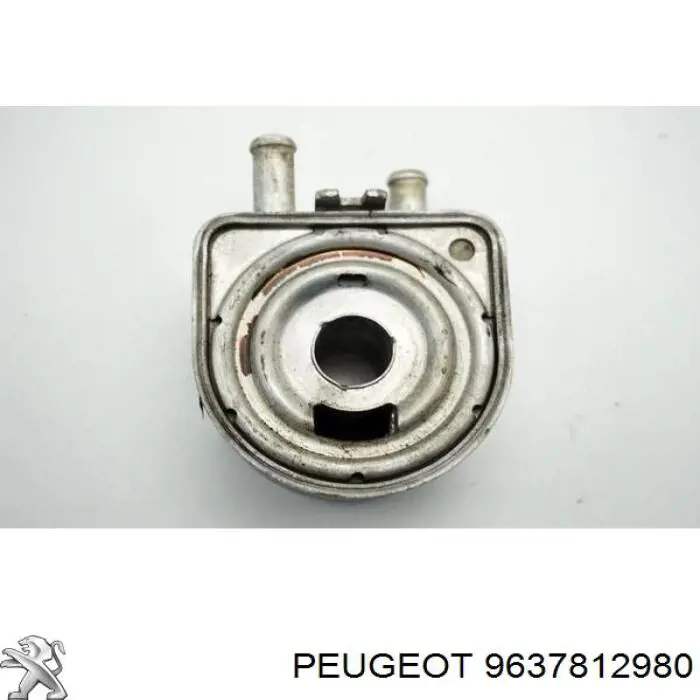 9637812980 Peugeot/Citroen radiador de aceite, bajo de filtro