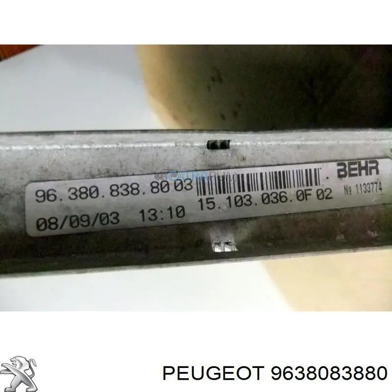 9638083880 Peugeot/Citroen radiador