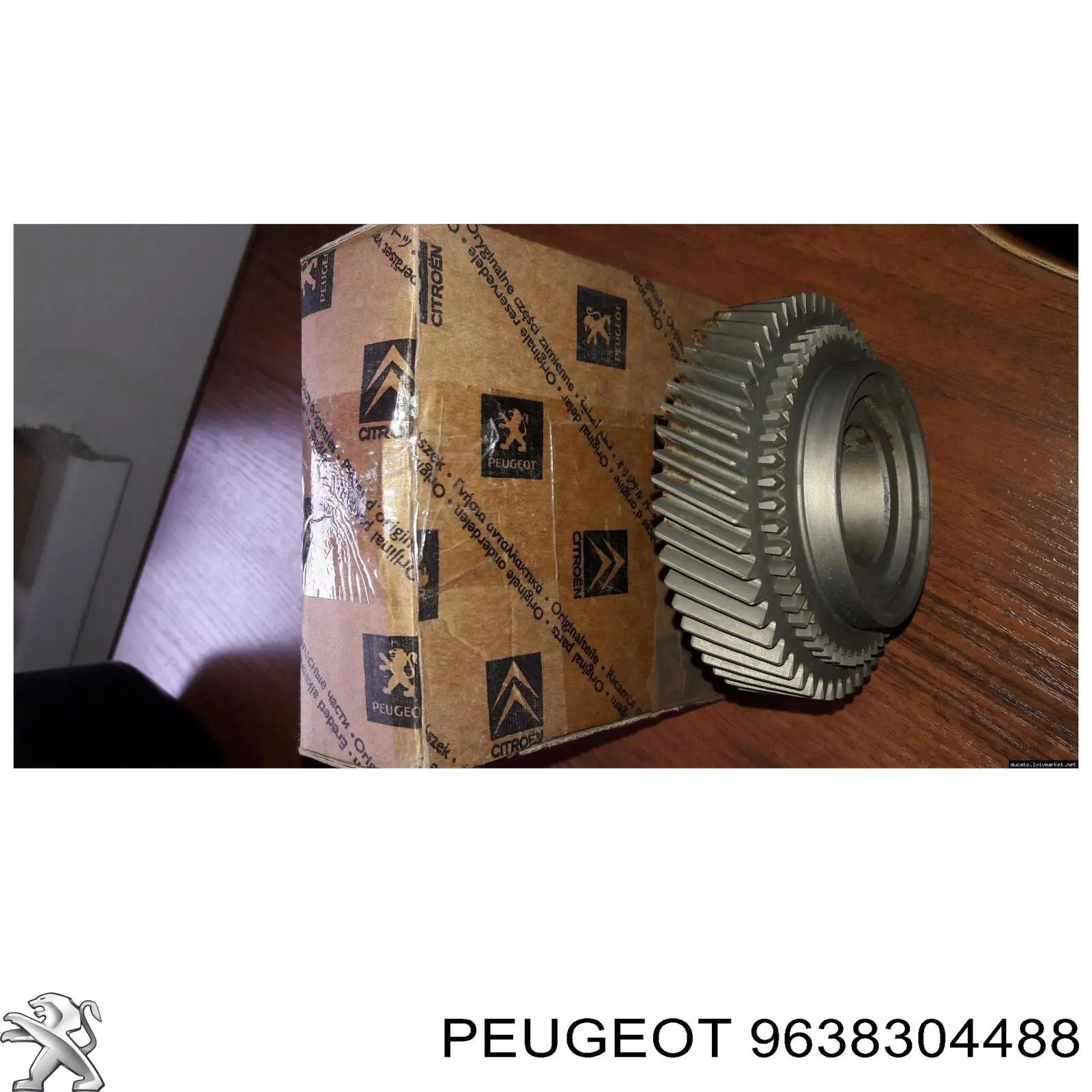 Comprar 9638304488 Fiat/Alfa/Lancia Engranaje conducido de quinta velocidad
