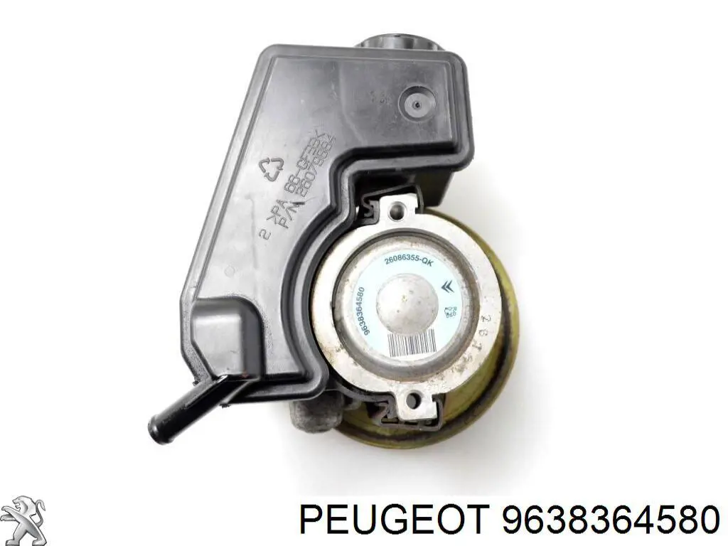 Bomba hidráulica de dirección PEUGEOT 9638364580