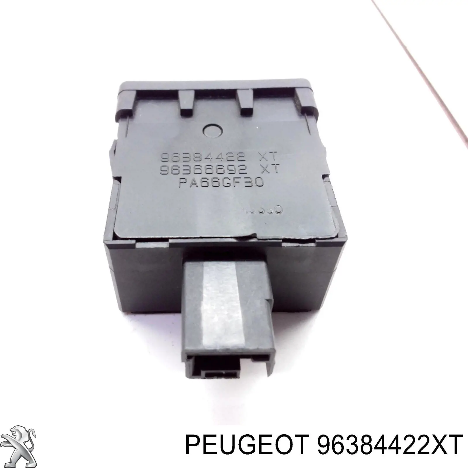 Botón del regulador de altura de faros 96384422XT Peugeot/Citroen