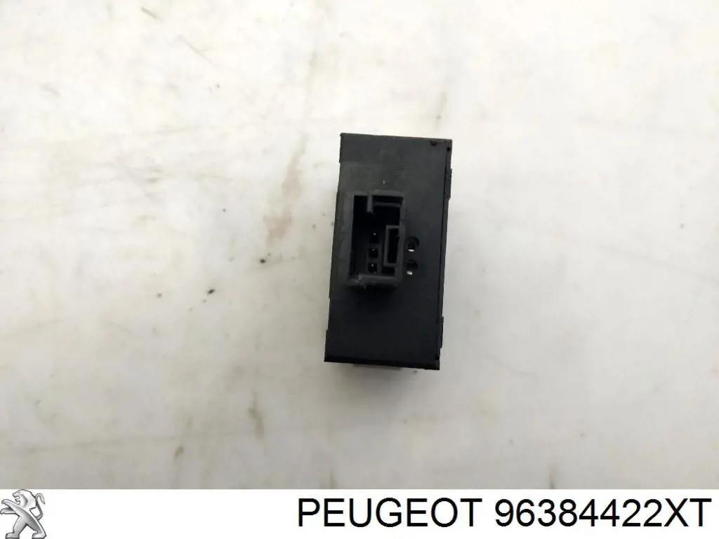 Botón del regulador de altura de faros Peugeot/Citroen 96384422XT
