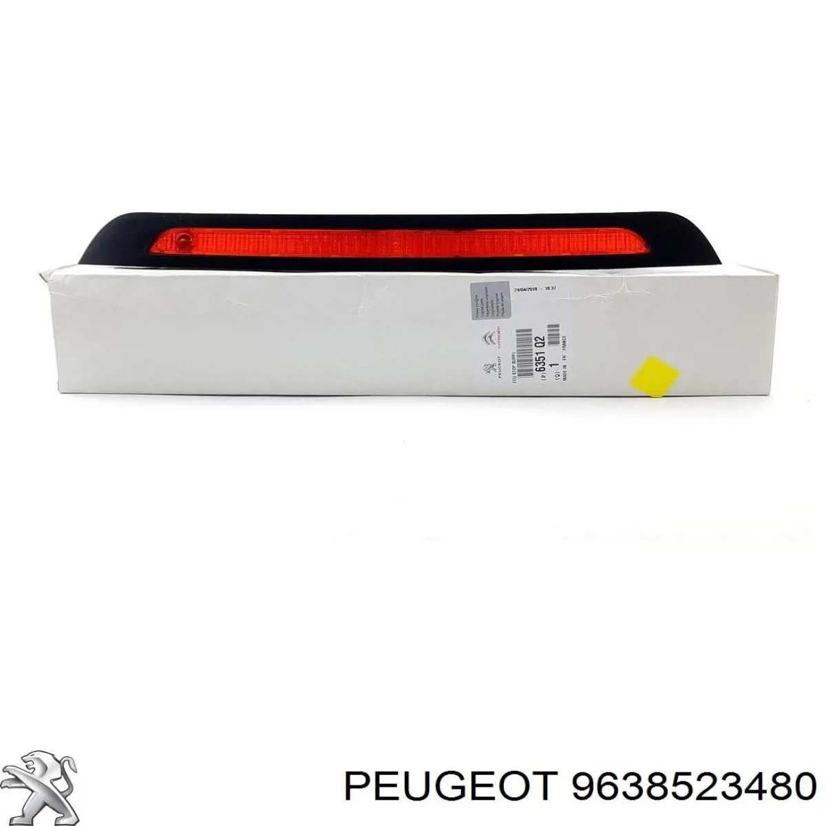 Comprar 9638523480 Peugeot/Citroen Luz de freno trasera adicional 