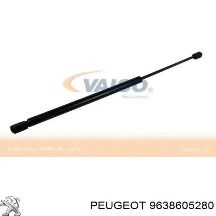 Comprar 9638605280 Peugeot/Citroen Amortiguador de puerta trasera