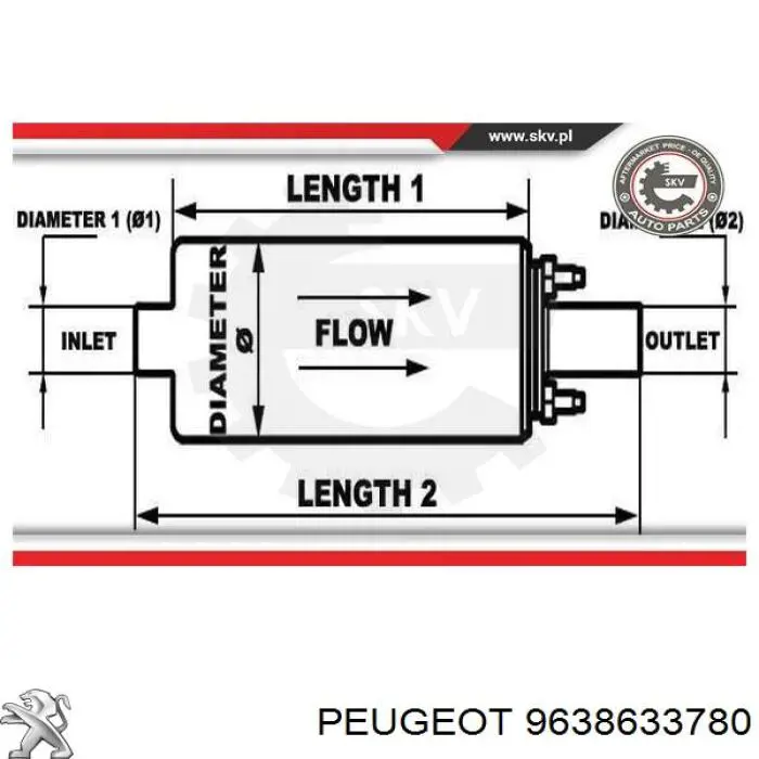 9638633780 Peugeot/Citroen