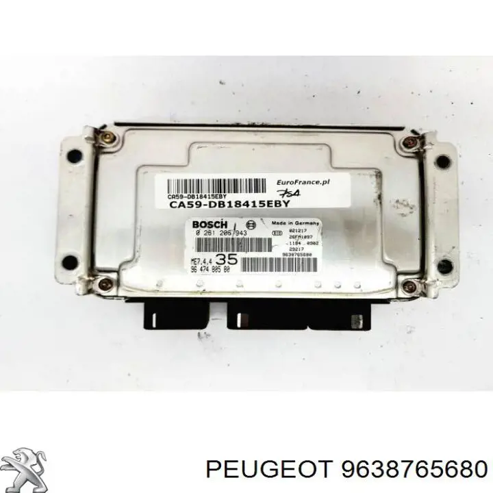 ECU 9638765680 Peugeot/Citroen