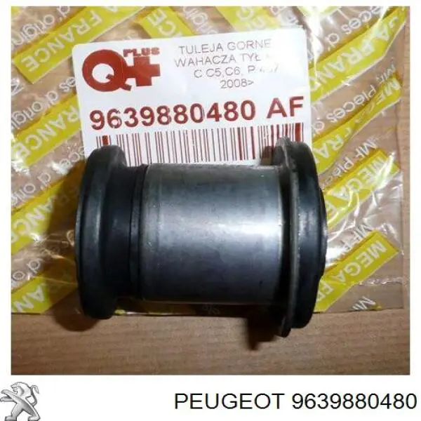 9639880480 Peugeot/Citroen silentblock de brazo de suspensión trasero superior