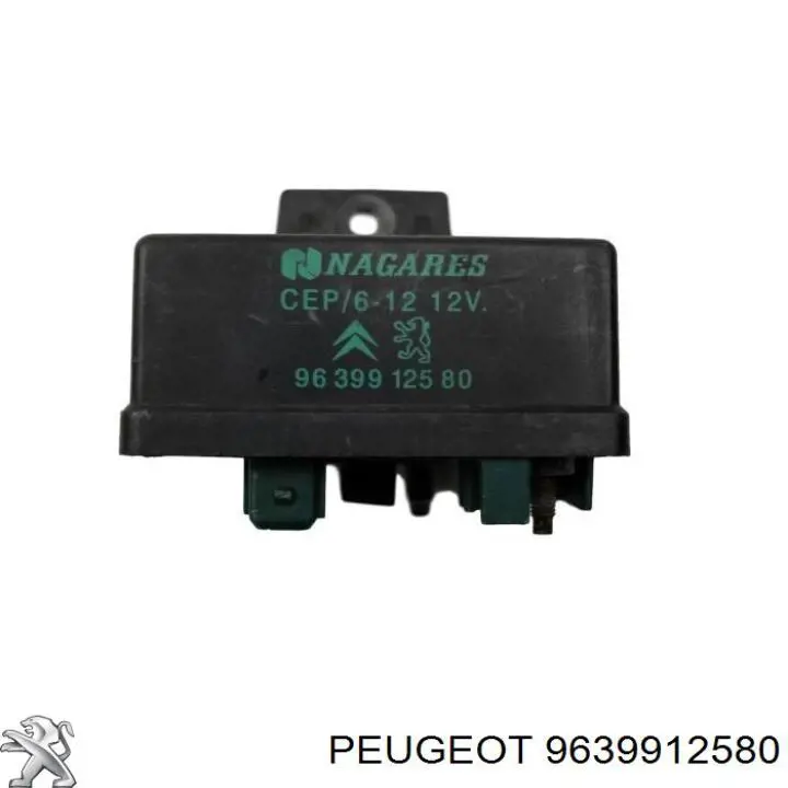 Relé de los calentadores 9639912580 Peugeot/Citroen