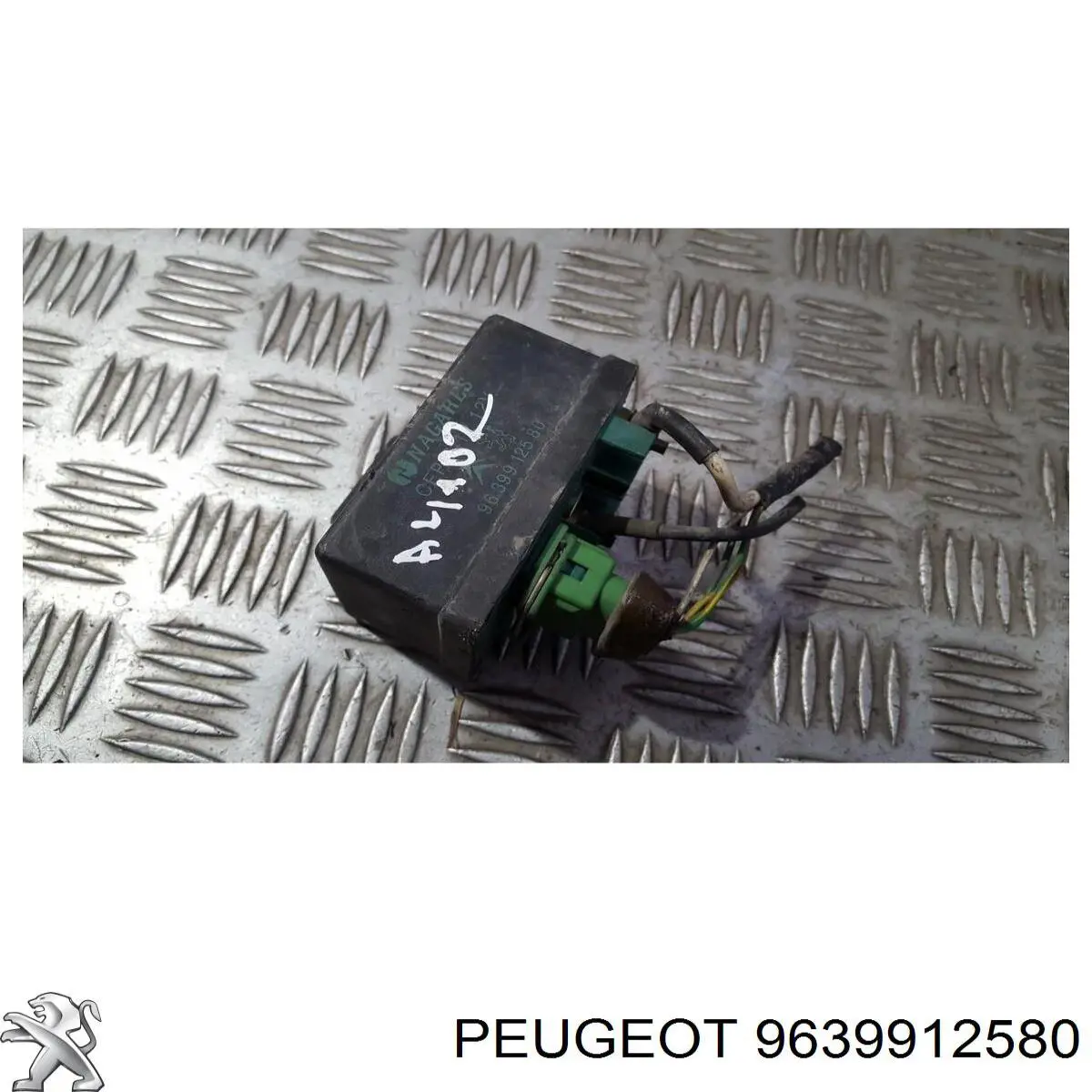Relé de los calentadores 9639912580 Peugeot/Citroen