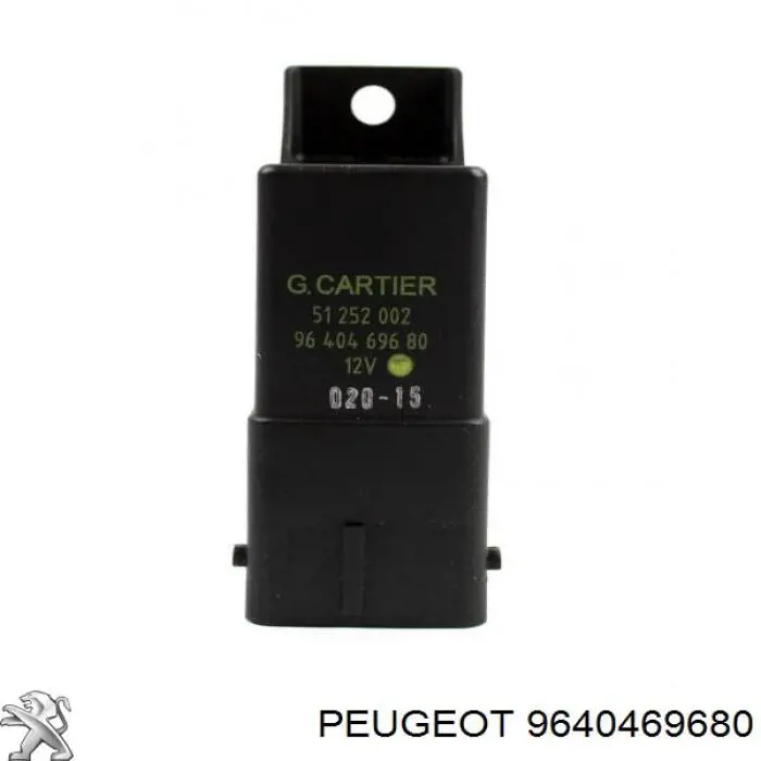 Relé de bujía de precalentamiento Peugeot 406 8B