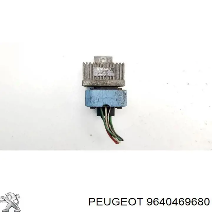 Relé de bujía de precalentamiento Peugeot 406 8B