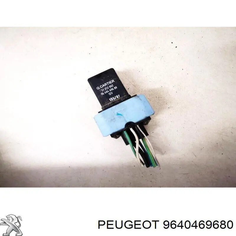 Relé de bujía de precalentamiento Peugeot 406 8B