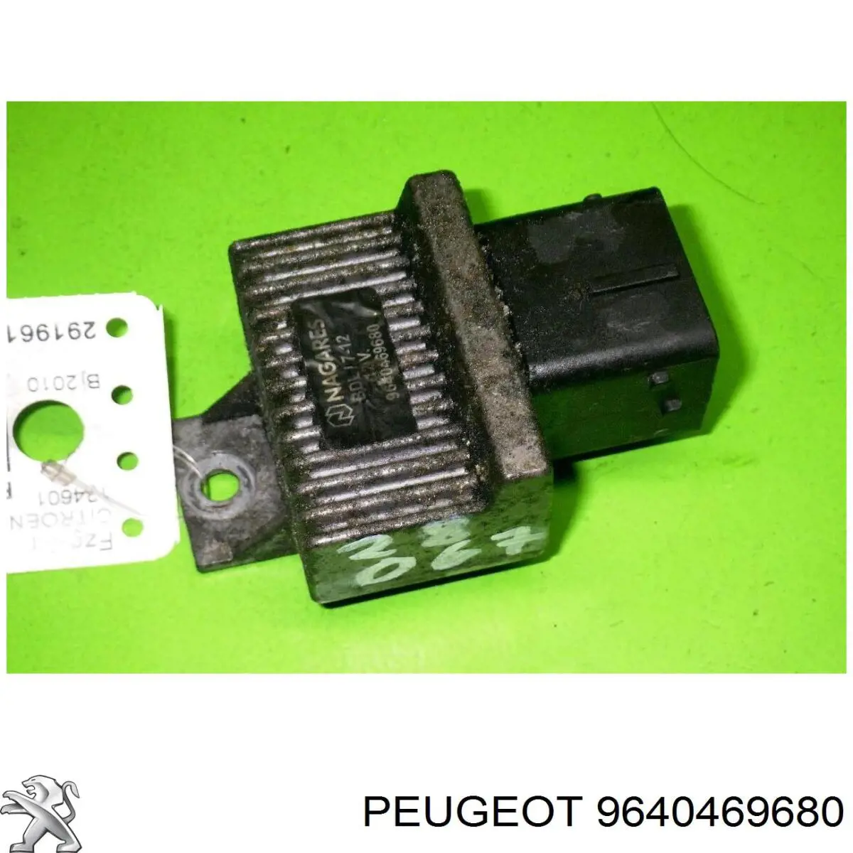 Relé de bujía de precalentamiento Peugeot 406 8B