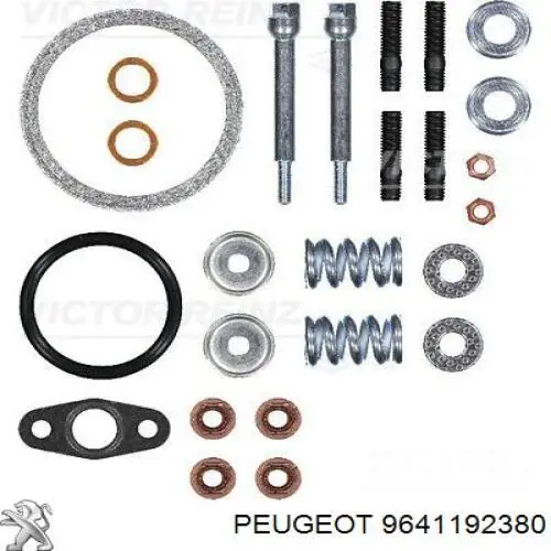 9641192380 Peugeot/Citroen Turbo para motor