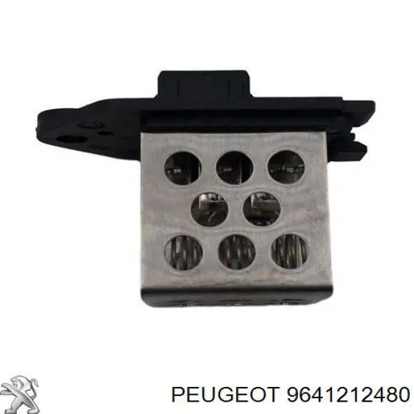 9641212480 Peugeot/Citroen control de velocidad de el ventilador de enfriamiento (unidad de control)