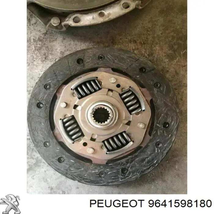 9641598180 Peugeot/Citroen disco de embrague