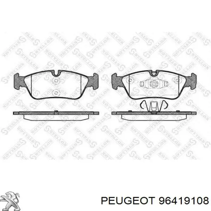 Colector de escape 96419108 Peugeot/Citroen