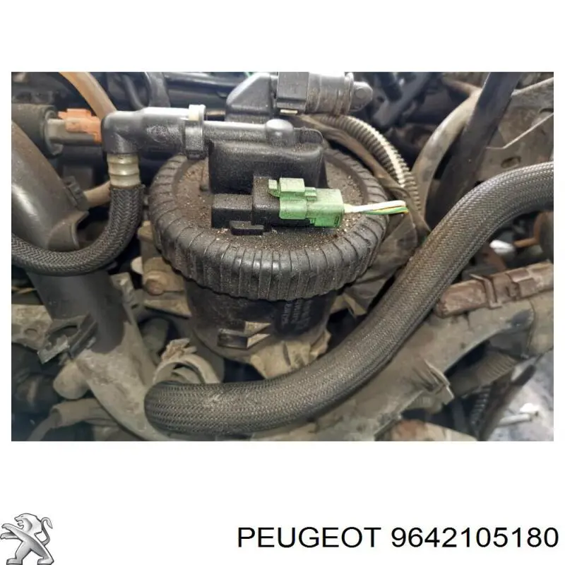 9642105180 Peugeot/Citroen Caja del filtro de combustible