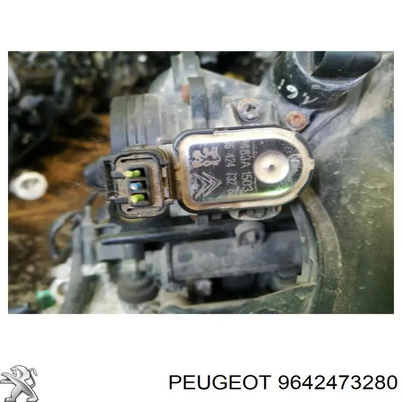 9642473280 Peugeot/Citroen Sensor de posición del acelerador
