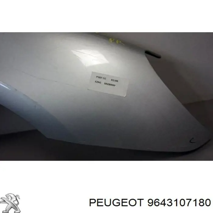 Aleta delantera derecha Peugeot/Citroen 03810212